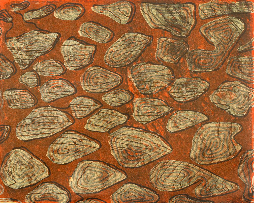 Mamoreus Brown, Orange & Yellow