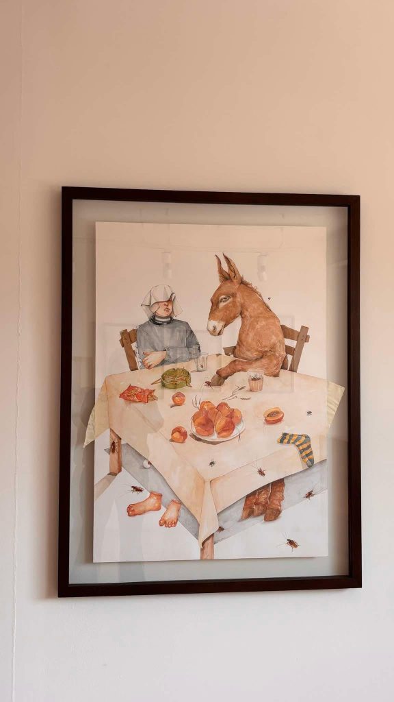 BUT! IT’S NOT A COCKROACH, IT’S A DONKEY!