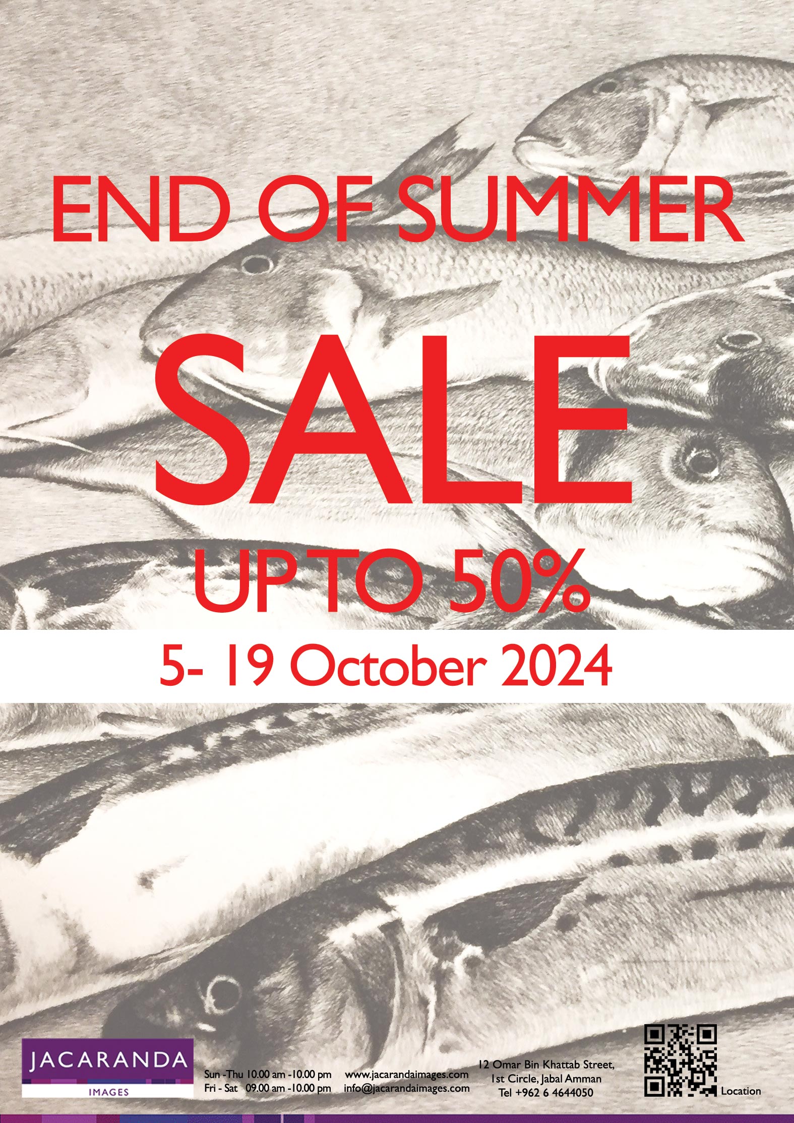 END OF SUMMER SALE